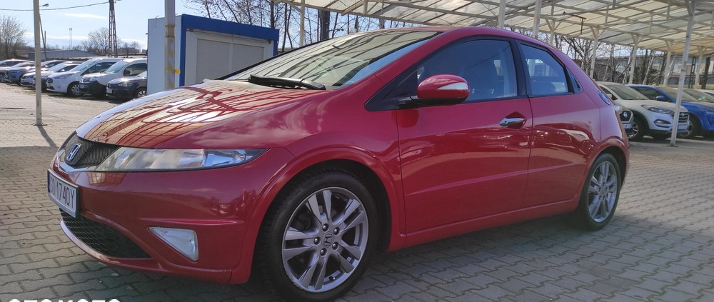 Honda Civic cena 29900 przebieg: 154387, rok produkcji 2009 z Sosnowiec małe 562